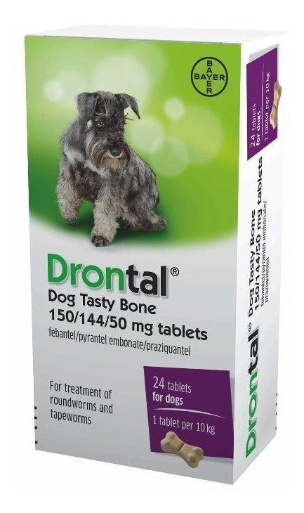 Drontal dog tasty bone best sale