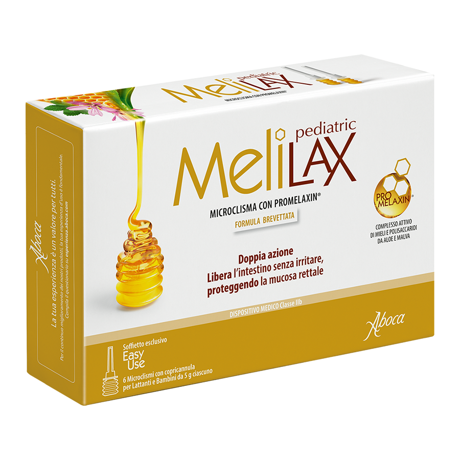 Melilax Pediatric 6*5gr by Aboca
