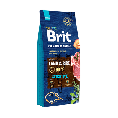 Brit Dog Nature Sensitive Lamb & Rice 15Kg