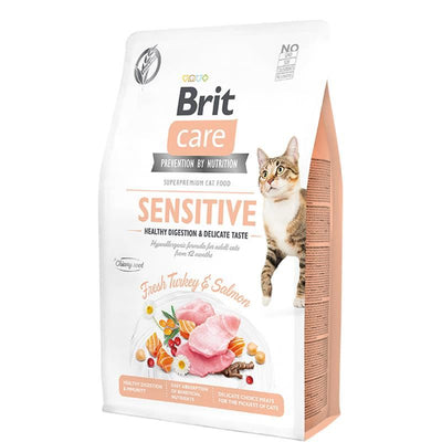 Brit Cat Care Sensitive Fresh Turkey&Salmon 2Kg