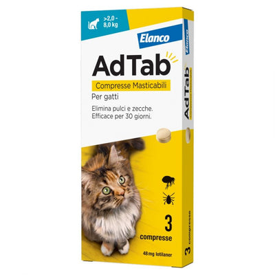 Elanco Adtab 2kg-8kg 3Tabs