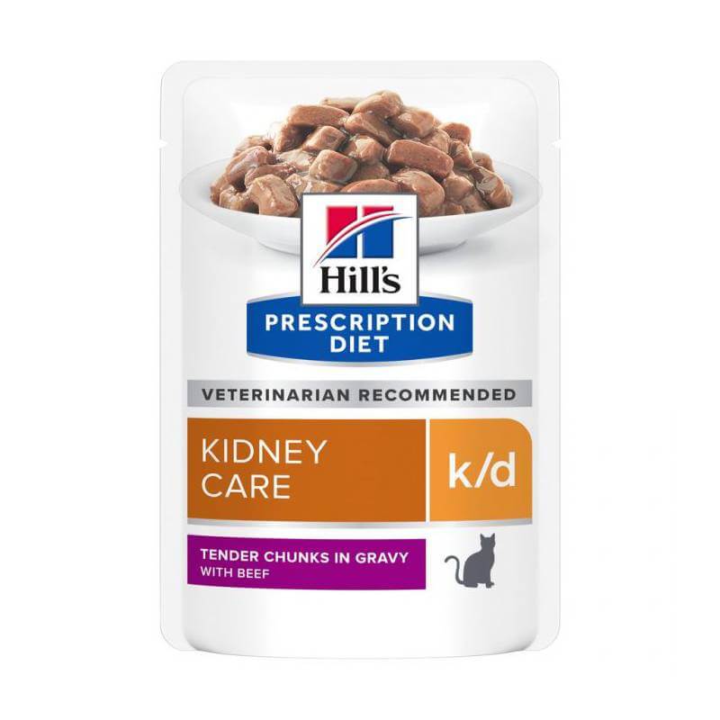 Hills Cat PD Kidney Care K/D Beef 85gr