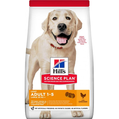 Hills Dog SP Adult Large +25Kg Light Dry Chicken 18Kg