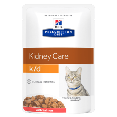 Hills Cat PD Kidney Care K/D Wet Salmon 85gr