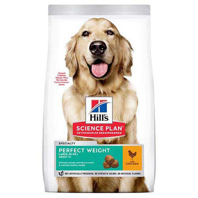 Hills Dog SP Adult Perfect Weight Large  +25kg Chicken 12Kg