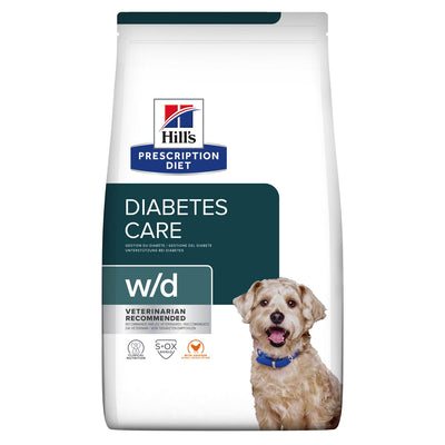 Hills Dog PD Diabetes Care W/D Dry Chicken 10Kg