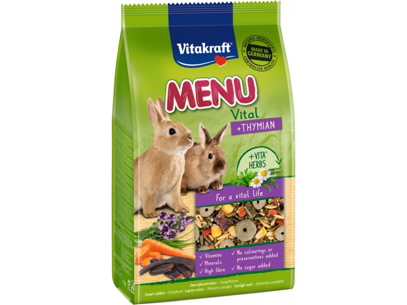 Vitakraft Rabbit Menu Vital Thymin 1kg