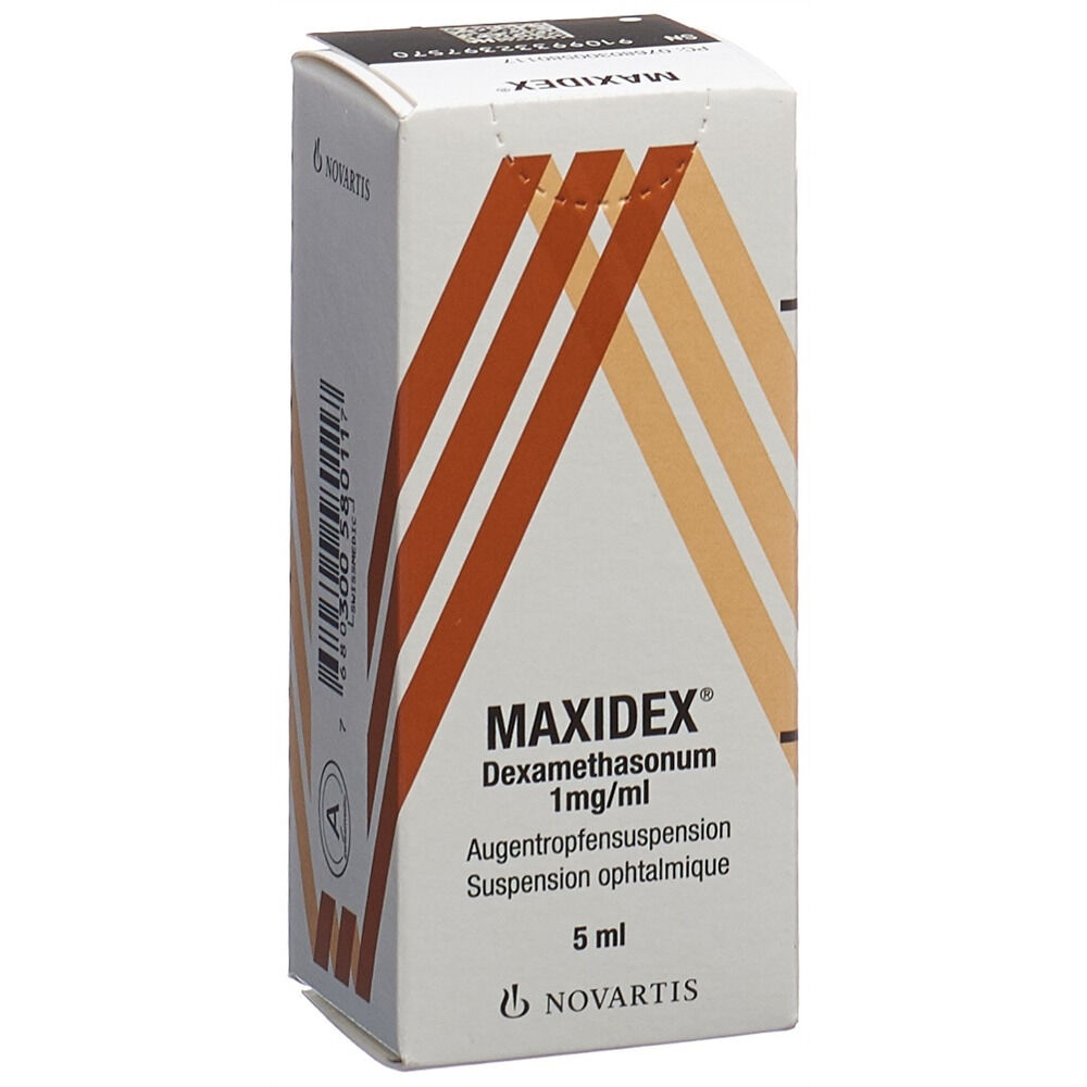 Novartis Maxidex Eye Drops 1mg/ml 5ml