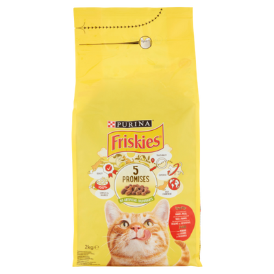 Purina Friskies Cat Beef&Chicken 2kg