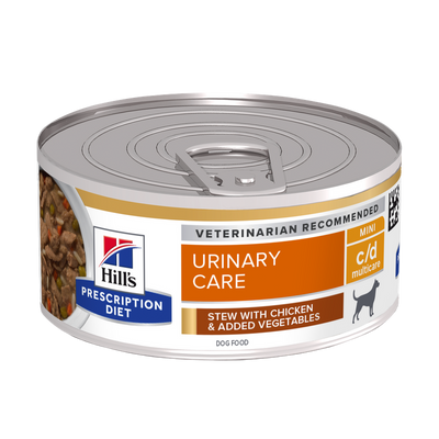 Hills Dog PD Urinary Care Mini C/D Wet Stew Chicken & Vegetables 156gr