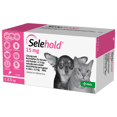 KRKA Selehold Puppy Kitten <2.5kg x 3 Tubes