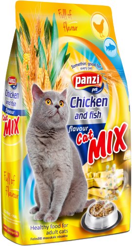 Panzi Cat Dry Food Chicken Mix