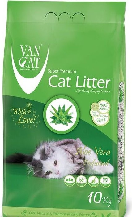 VanCat Litter Aloe Vera Parfumed 10Kg