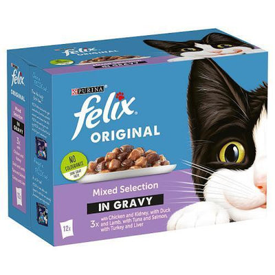 Purina Felix Original Mix Selection In Gravy 12x100g