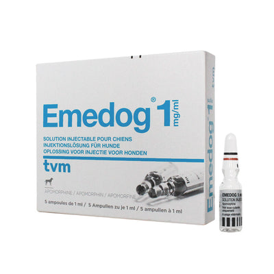 Tvm Emedog 1mg/ml 1ml ampoule