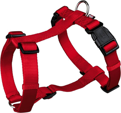 Trixie Premium H-Harness M-L 52cm-75cm 20mm Red