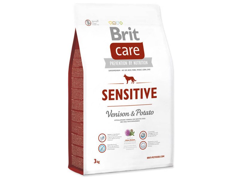 Brit Dog Care Sensitive Venison&Potato 3Kg