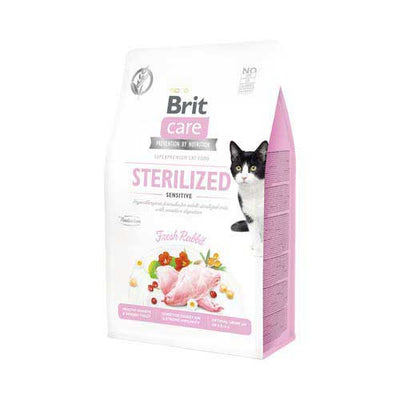 Brit Cat Care Sterilized Sensitive Fresh Rabbit 400gr