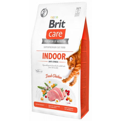 Brit Cat Care Indoor Anti Stress Fresh Chicken 400gr