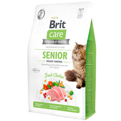 Brit Cat Care Senior Weight Control Fresh Chicken 2Kg