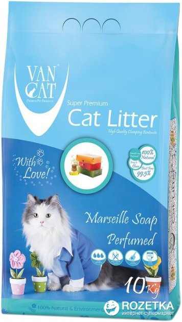 VanCat Litter Marseille Soap 10Kg