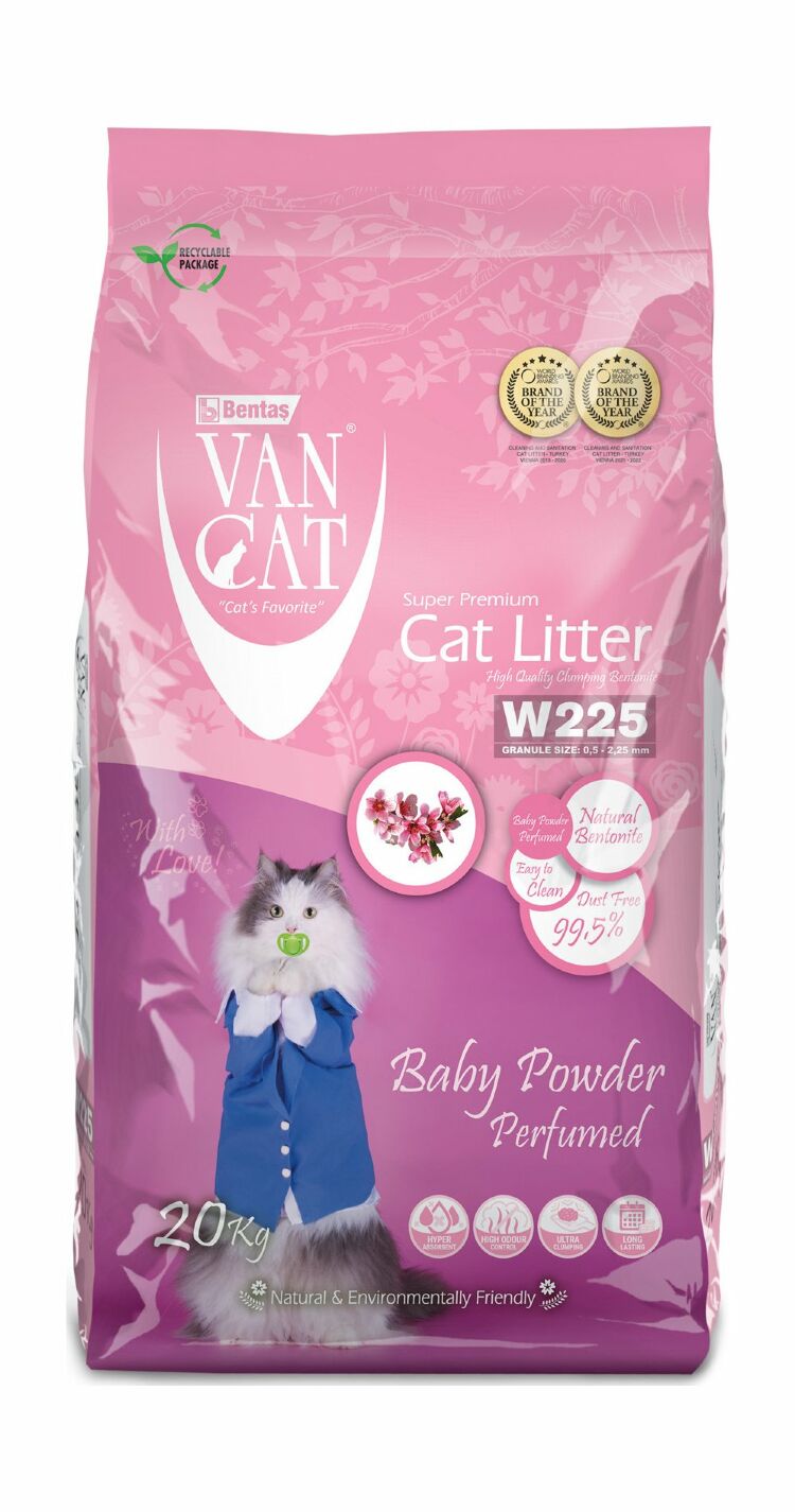 VanCat Litter Baby Powder 20kg