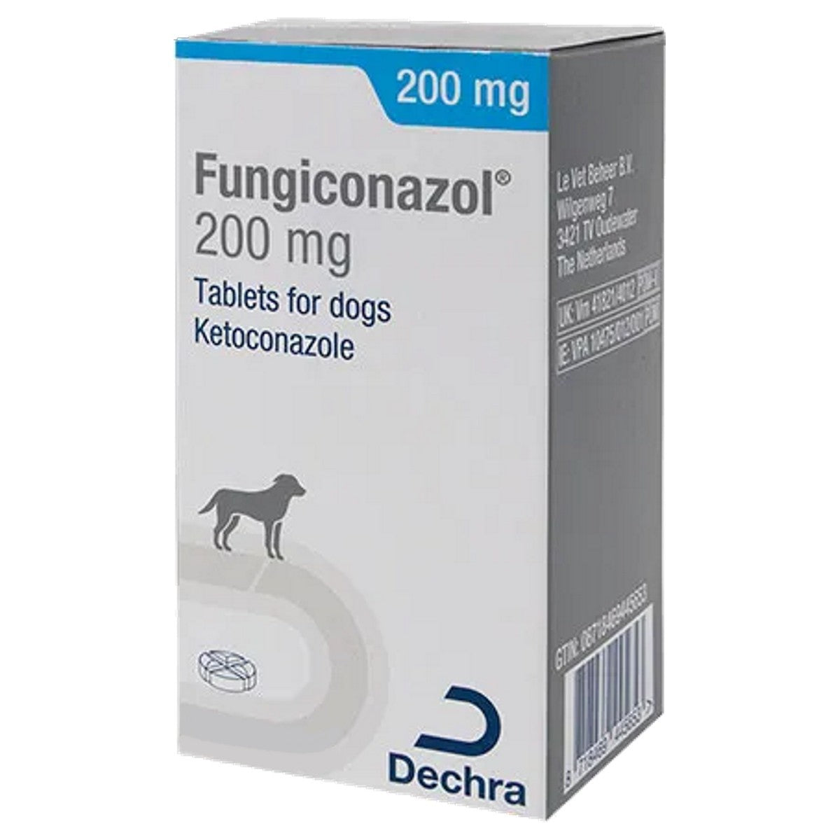 Dechra Fungiconazole 200mg 100tabs