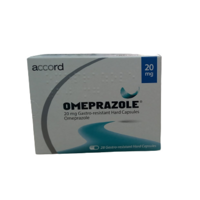 Accord Omeprazole 20mg 28 caps