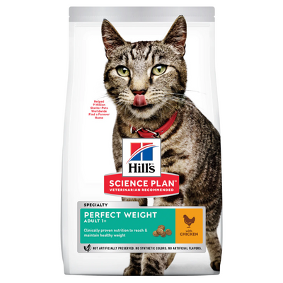 Hills Cat SP Adult 1+ Perfect Weight Chicken 2.5Kg