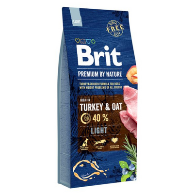 Brit Dog Nature Light Turkey&Oat 15kg