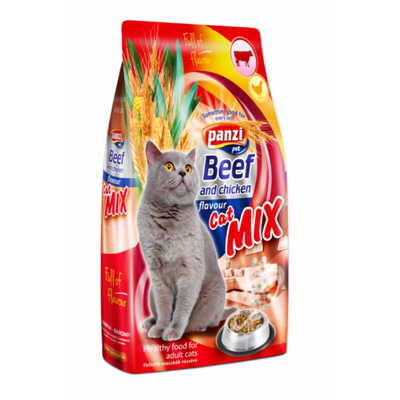 Panzi Cat Dry Food Beef Mix