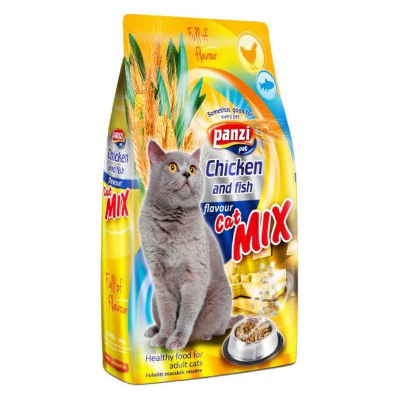 Panzi Cat Dry Food Chicken Mix