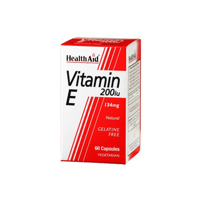 Health Aid Vit E 200 IU x 60caps