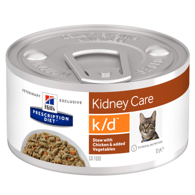 Hills Cat PD Kidney Care K/D Wet Stew Chicken & Vegetables 82g