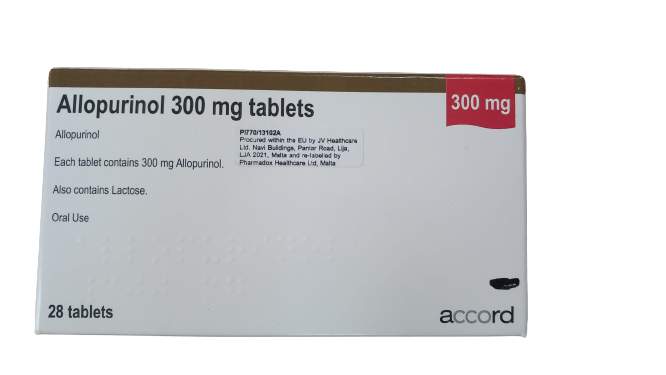 Accord Allopurinol 300mg 28tabs