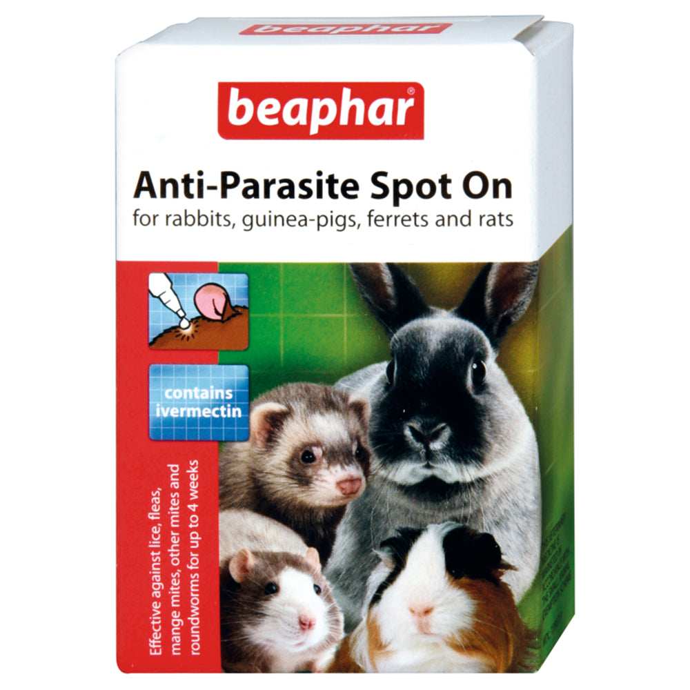 Beaphar Antiparasite Spot On Rodents 4pcs