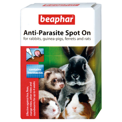 Beaphar Antiparasite Spot On Rodents 4pcs