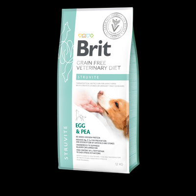 Brit Dog VD Struvite Egg & Pea Dry 12kg