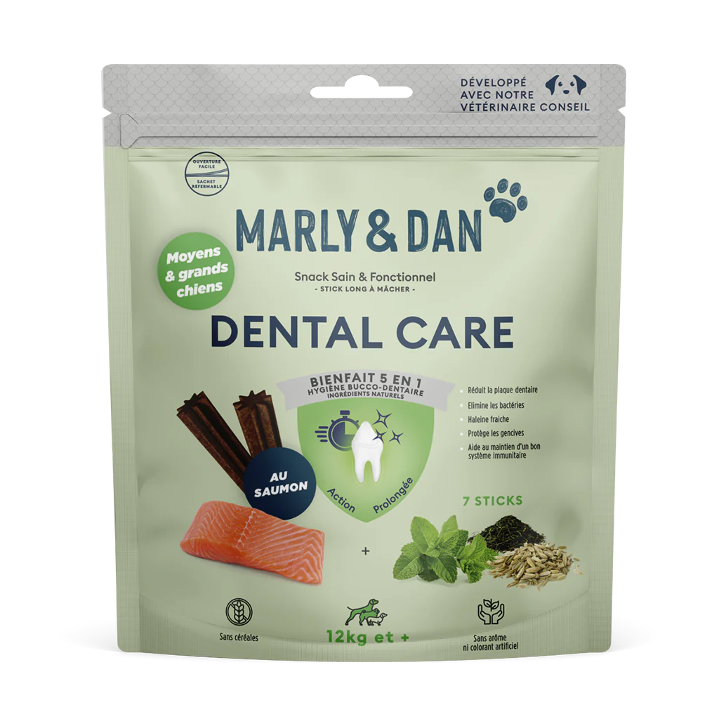 Marly&Dan Dog Dental Care Sticks Medium 7pcs