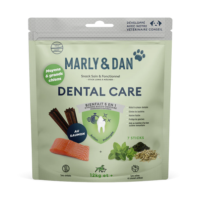 Marly&Dan Dog Dental Care Sticks Medium 7pcs