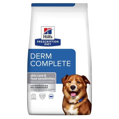 Hills Dog PD Derm Complete Dry 12Kg