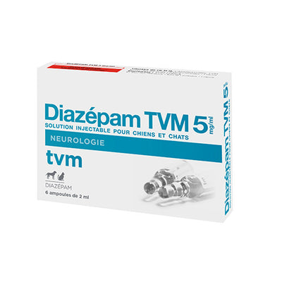 Tvm Diazepam 5mg/ml 6Amps 2ml