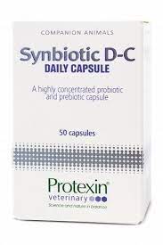 Protexin Synbiotic D-C Dogs & Cats 50caps