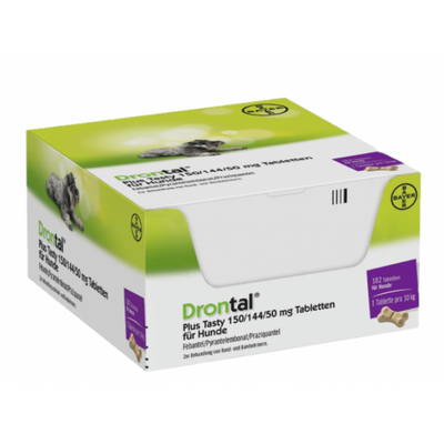 Bayer Dog Drontal Tasty Bone Box of 102