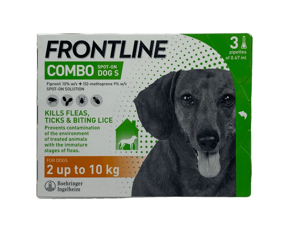 Boehringer Dog Frontline Combo 2-10Kg 3x0.67ml