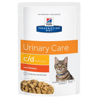 Hills Cat PD Urinary Care C/D Multicare Wet Chicken 85gr