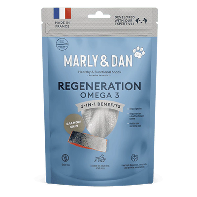 Marly&Dan Dog Salmon Skin Regeneration Snack 60g