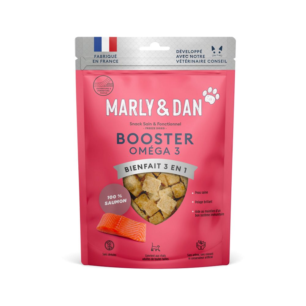 Marly&Dan Cat Booster Omega 3 Snack 40g