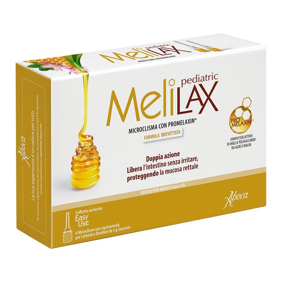 Aboca Melilax Pediatric Enema 5g 6pcs