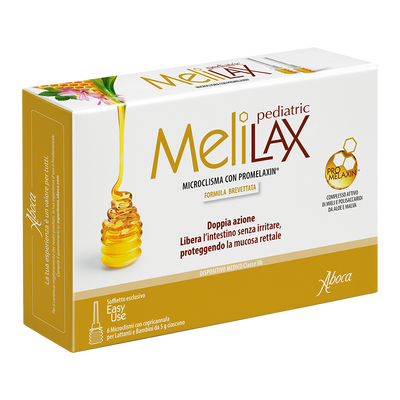 Aboca Melilax Pediatric Enema 5g 6pcs